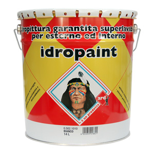 IDROPAINT - IDROPITTURA GARANTITA SUPER LAVABILE PER ESTERNO ED INTERNO